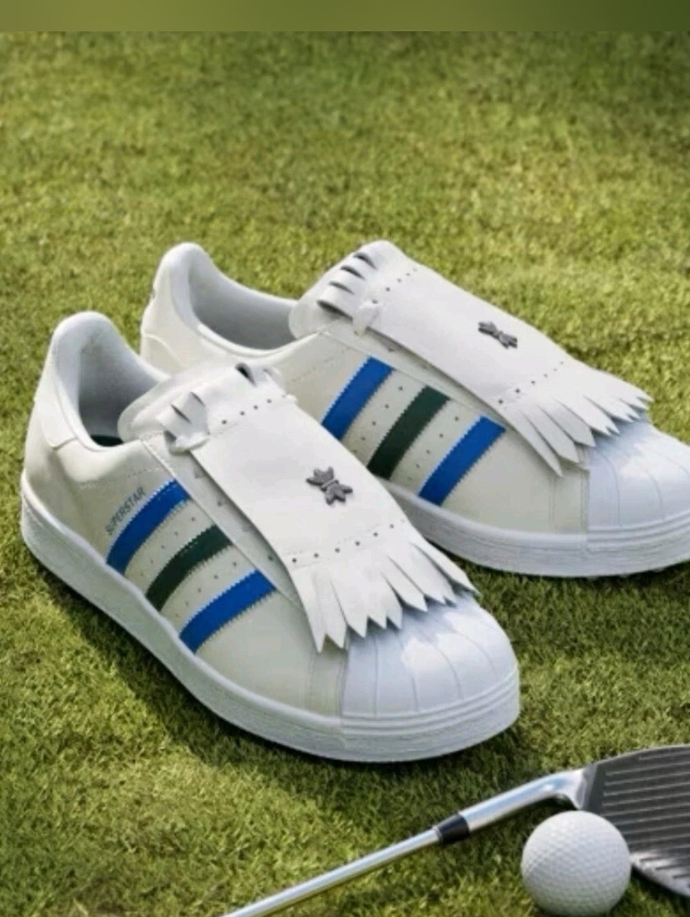 New Adidas Superstar Spikeless Golf Rolling Links Pack US 10